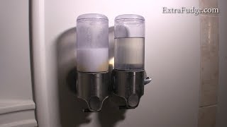 Simplehuman Shampoo and Soap Dispenser Review [upl. by Sherm749]