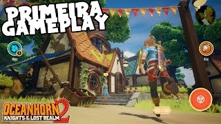 NOVO JOGO EM quotMUNDO ABERTOquot SENSACIONAL PARA ANDROID  OCEANHORN 2 [upl. by Emelda]