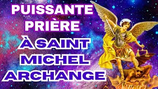 Prière à SAINT MICHEL ARCHANGE  PUISSANTE Prière de PROTECTION DIVINE [upl. by Kirstyn]