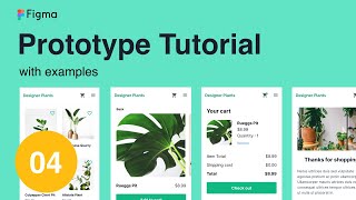 Figma prototype tutorial with examples 4 Checkout flow and loading screen [upl. by Aerdnua]