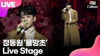 LIVE 정동원 JEONG DONGWON 물망초 Forgetmenot Showcase Stage 쇼케이스 무대 연합뉴스통통컬처 [upl. by Sara]