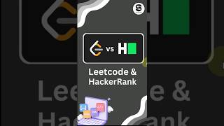 Leetcode Vs HackerRank Guide in 60 sec  leetcode hackerrank datastructureandalgorithms [upl. by Adala]