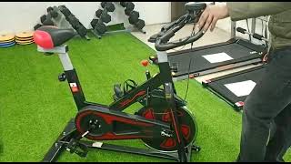 Lifelong llf45 SPIN BIKE DEMO BY FITNESS CORNER [upl. by Faux]