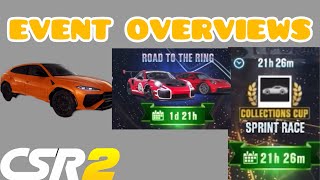 CSR2  A Couple Of Upcoming Event Overviews [upl. by Gerti]