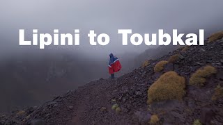 Lipini to Toubkal Making Mt Toubkal Summit [upl. by Norrehs]