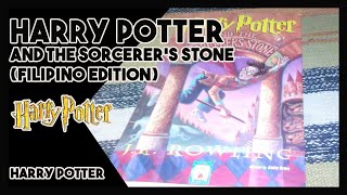 HARRY POTTER AND THE SORCERERS STONE FILIPINO EDITION  BOOK REVIEW [upl. by Landre]