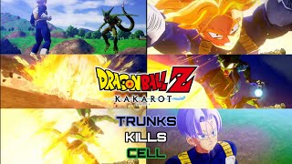 Future Trunks Kills Future Cell  DBZ Kakarot Future Trunks Story  Starparks VIP [upl. by Elleimac134]