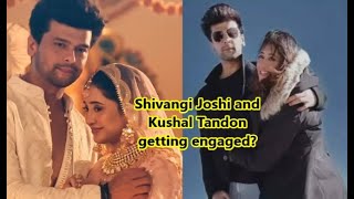 Shivangi Joshi and Kushal Tandon getting engaged l Barsatein Mausam Pyaar Ka [upl. by Catina]