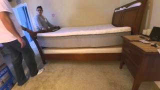 opening a new comfortgrande novaform matress from Costco [upl. by Bartholomew340]