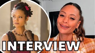 Thandiwe Newton Talks WESTWORLD and Reclaiming Her Real Name  INTERVIEW [upl. by Neevan459]