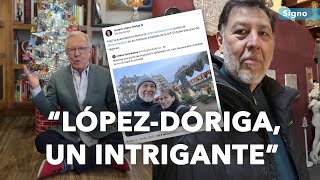 López Dóriga critica viaje de Noroña y así le responde [upl. by Danae]