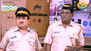 Jethalal And Iyer Become Cops  Taarak Mehta Ka Ooltah Chashmah  Bhide amp Madhavi [upl. by Nocaj]