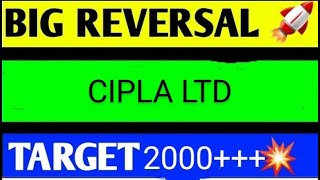 CIPLA LTD SHARE LATEST NEWS TODAYCIPLA SHARE TARGETCIPLA LTD SHARE NEWSCIPLA SHARE LATEST NEWS [upl. by Ramiah]