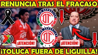 🔥👹 REPORTE DE ULTIMA HORA DE TOLUCA SE RINDEN ANTE EL TREMENDO NIVEL ES MAS SOLIDO QUE CRUZ AZUL [upl. by Warford]