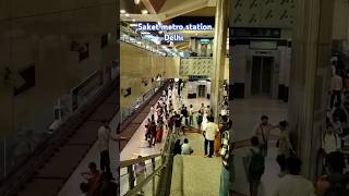 Treval saket metro sation delhi shortsvideo trending viralvideo subscribers song youtube [upl. by Clancy]