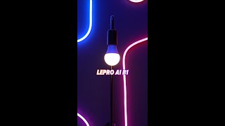 Lepro B1 AI LED Light Bulb powered by LightGPM LLM [upl. by Arutek454]