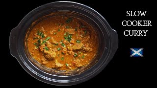 Chicken Curry  Indian takeaway style  Crockpot Recipe  Slow Cooker Curry [upl. by Yztim108]