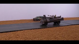 Cranky Fred stop motion animation Gaslands [upl. by Gargan]