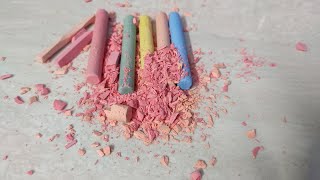 colour chalk shaving with different knife asmr satisfying asmrsounds trending viralvideo [upl. by Ester]