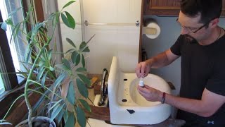 Restoring Antique 1930 Kohler Cast Iron Sink  Part 2 [upl. by Ber]