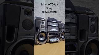 Sony mhcvx700av  hifi musicsystem shorts [upl. by Kciredes854]