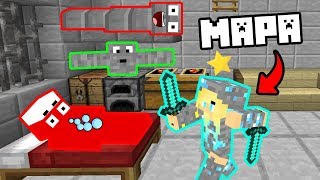 MINECRAFT TROLLEANDO TODAS LAS SKIN SECRETAS 😂 ESCONDITES EN MAPA DE SUSCRIPTORA VIP 💎 [upl. by Emlynne760]