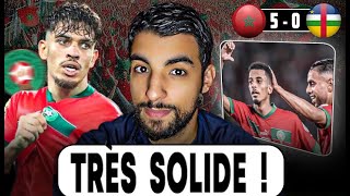 Le Maroc a été VRAIMENT COSTAUD   Debrief Maroc 5 vs 0 Centrafrique Qualif CAN 2025 [upl. by Calypso]