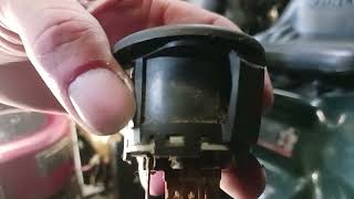 how to change ignition switch out and put it back Craftsman LT 1000 riding lawn mower year 2002 [upl. by White265]