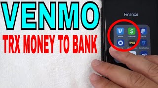 ✅ How To Transfer Money From Venmo To Bank 🔴 [upl. by Ecraep]