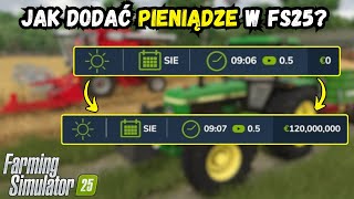 JAK DODAĆ PIENIĄDZE W FARMING SIMULATOR 25😱PORADNIK😎 MacieQ [upl. by Adnihc]