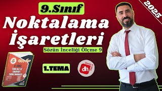 NOKTALAMA İŞARETLERİ  9Sınıf Edebiyat 1TEMA Sözün İnceliği 9Ölçme Soruları ve Cevapları [upl. by Nylarad]