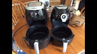 GoWISE USA 5 8 QT Programmable 8 in 1 Air Fryer XL Review [upl. by Nylhtac]