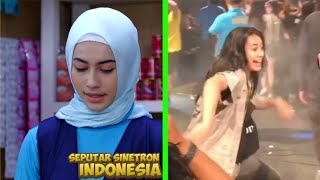 Berperan kalem  Inilah gaya asli Sintya Marisca pemeran habiba amanah wali 4 [upl. by Valdas]