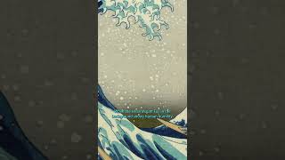 Hokusais The Great Wave of Kanagawa vasari arthistory hokusai [upl. by Julianne]