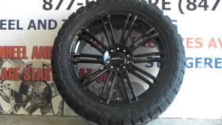 wwwDUBSandTIREScom 22 Inch KMC D2 Black Rims Off Road Toyo Tires KMC Car amp Truck wheels [upl. by Sergo]