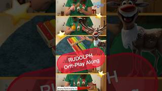 ORFF PLAY ALONG „Rudolph“  Boomwhackers amp Co  musikfürkinder flohimohrtv orff playalong [upl. by Atinad]