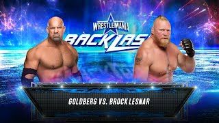 Goldberg Vs Brock Lesnar Match [upl. by Maurizia961]