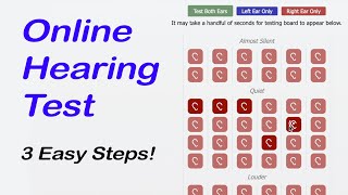 Online Hearing Test in 3 Easy Steps [upl. by Quenna650]