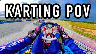 KARTING DRIVER POV GoPro Hero 12 SUPERVIEW BUSY TRACK Trackhouse Motorplex [upl. by Ainesej]