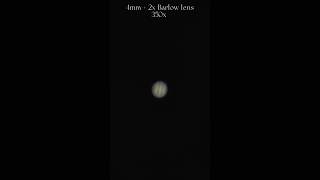 Jupiter Through Different Eyepieces [upl. by Tutto]