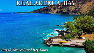 Kealakekua Bay Top Tours amp Reviews Snorkeling Kayaking Paddleboarding and Swimming [upl. by Pincince817]