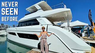 Multihull of the year Winner 2024 ILIAD 53F Power Catamaran Yacht Tour [upl. by Bierman]