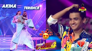 Terence And Akina Romantic Performance  Indias Best Dancer S4  IBD Season 4  EP 19  Dumar Boy [upl. by Essie]