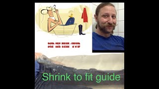 Shrink to Fit Denim  The Complete Guide [upl. by Naejamron187]