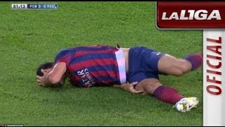 Busquets le clava los tacos a Mascherano en un choque por el balón [upl. by Zerat847]