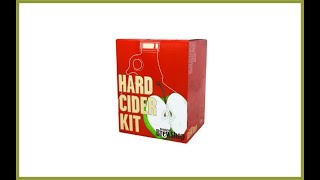 Brooklyn Brew Shop Hard Cider Making Kit Review [upl. by Eylsel]