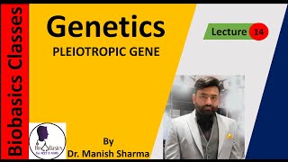 Pleiotropic gene Genetics 12th Biology NEET Exam [upl. by Ahsinat162]