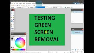 Alternative to Green Screen Chorma Key Effect in Paintnet Tutorial  Beginners Tutorial [upl. by Ilamad]