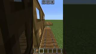 Easy trapdoor house jethalalkaultachashma gamerfleet minecraft techogamerz musicshorts imagin [upl. by Karena304]