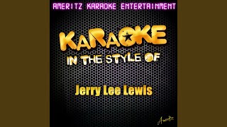 Great Balls of Fire Karaoke Version [upl. by Ahsekal333]